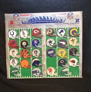 NFL Magnetic Team Standings Board